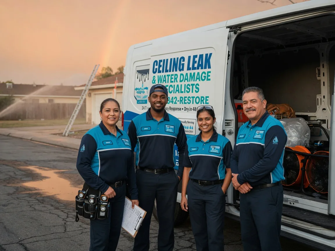 Ceiling Leak Cleanup company in Oro Grande, CA