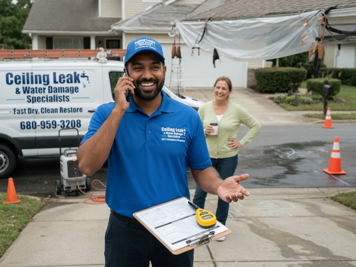 Ceiling Leak Cleanup Oro Grande, CA FAQs
